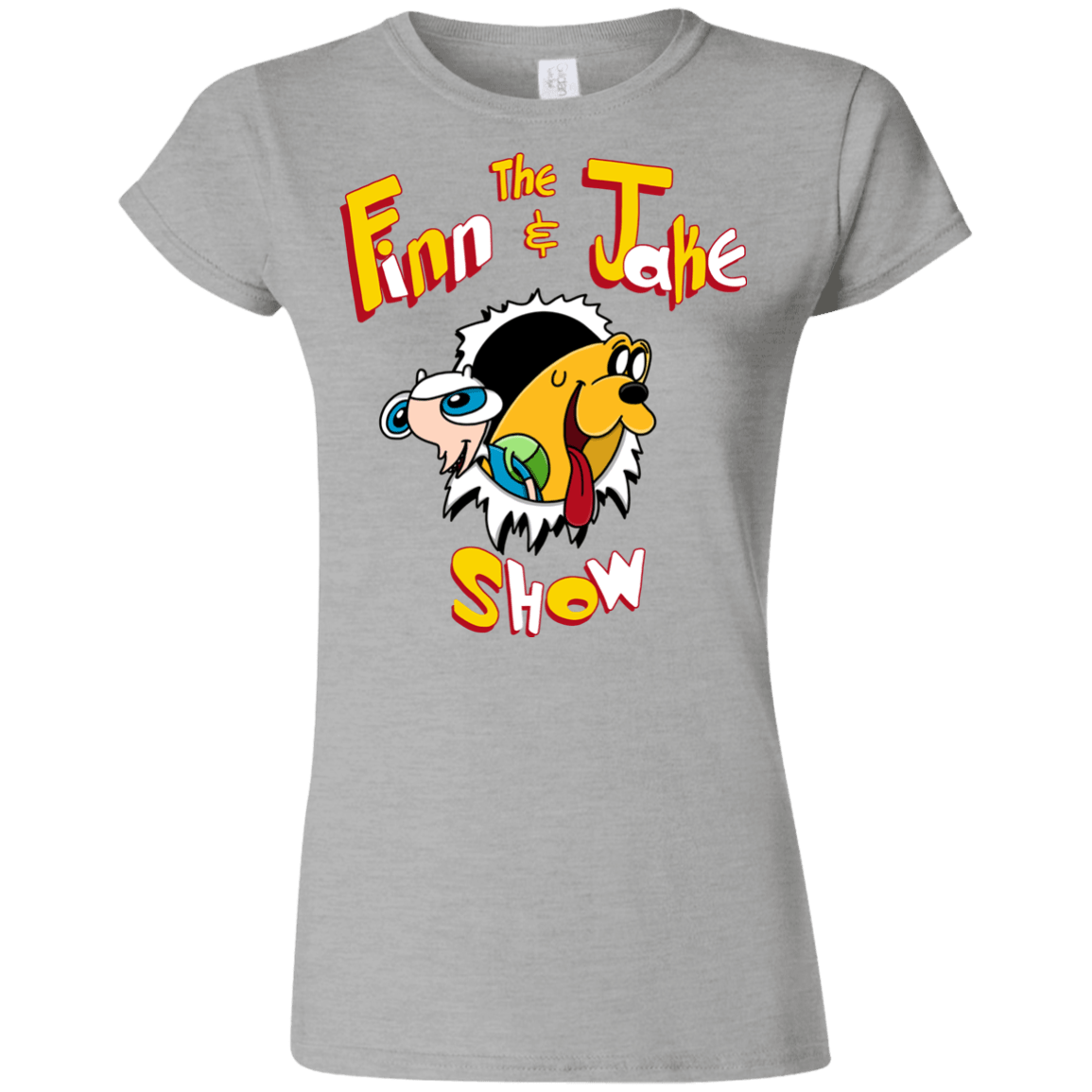 The Finn and Jake Show Junior Slimmer-Fit T-Shirt