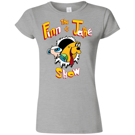 The Finn and Jake Show Junior Slimmer-Fit T-Shirt