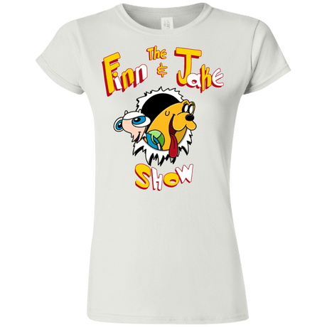 The Finn and Jake Show Junior Slimmer-Fit T-Shirt