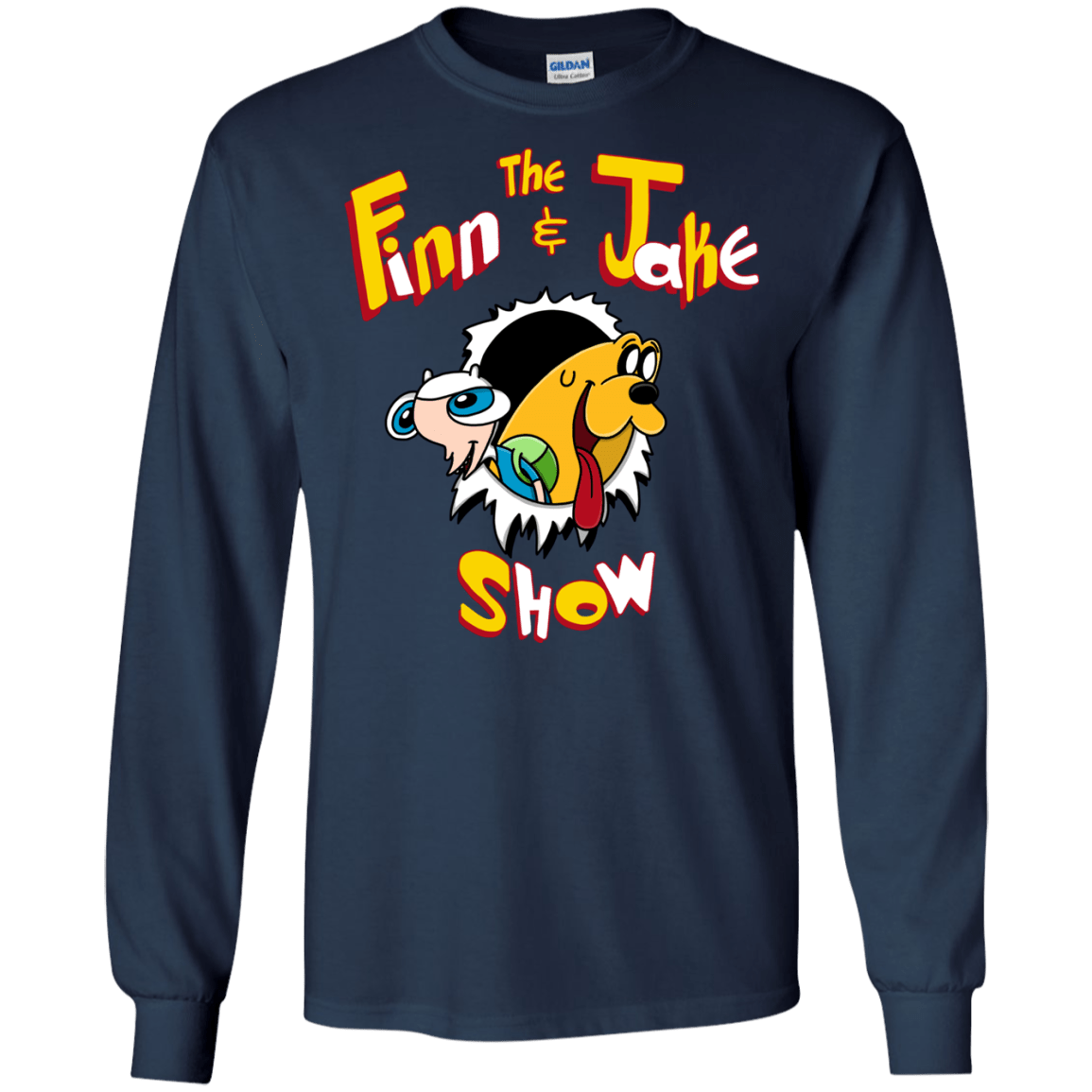 The Finn and Jake Show Men's Long Sleeve T-Shirt