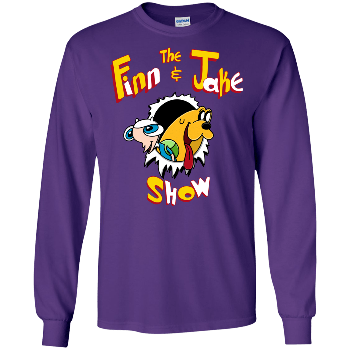 The Finn and Jake Show Men's Long Sleeve T-Shirt