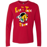 T-Shirts Red / S The Finn and Jake Show Men's Premium Long Sleeve