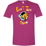 T-Shirts Antique Heliconia / S The Finn and Jake Show Men's Semi-Fitted Softstyle