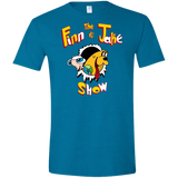T-Shirts Antique Sapphire / S The Finn and Jake Show Men's Semi-Fitted Softstyle