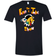 T-Shirts Black / X-Small The Finn and Jake Show Men's Semi-Fitted Softstyle