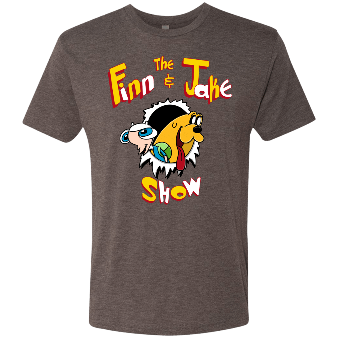 T-Shirts Macchiato / S The Finn and Jake Show Men's Triblend T-Shirt
