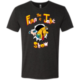 T-Shirts Vintage Black / S The Finn and Jake Show Men's Triblend T-Shirt