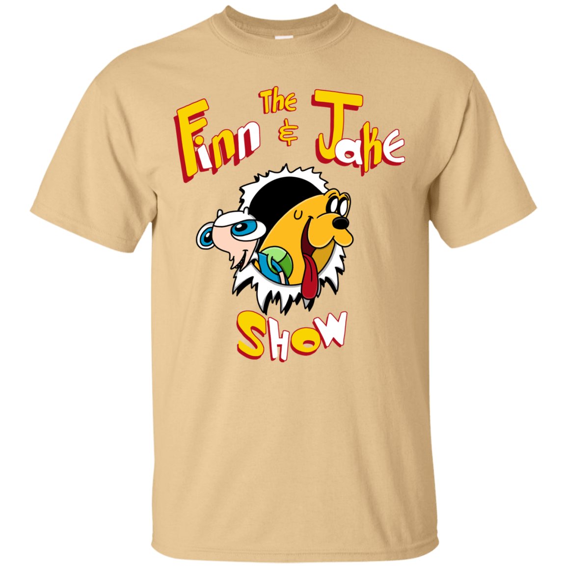 T-Shirts Vegas Gold / S The Finn and Jake Show T-Shirt
