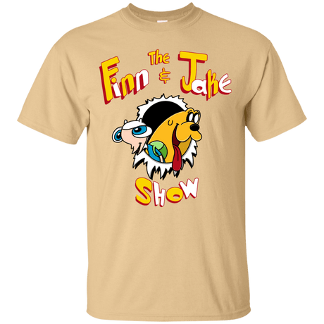 T-Shirts Vegas Gold / S The Finn and Jake Show T-Shirt
