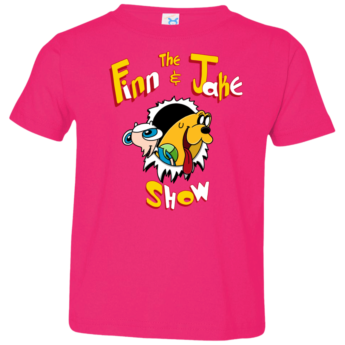 T-Shirts Hot Pink / 2T The Finn and Jake Show Toddler Premium T-Shirt