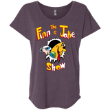 T-Shirts Vintage Purple / X-Small The Finn and Jake Show Triblend Dolman Sleeve