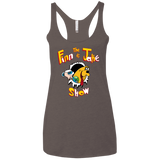 T-Shirts Macchiato / X-Small The Finn and Jake Show Women's Triblend Racerback Tank