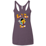 T-Shirts Vintage Purple / X-Small The Finn and Jake Show Women's Triblend Racerback Tank