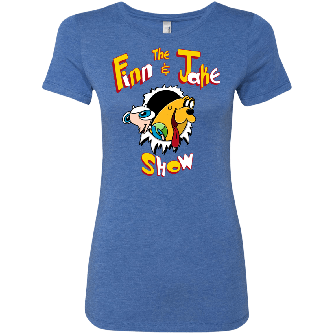 The Finn and Jake Show Women's Triblend T-Shirt
