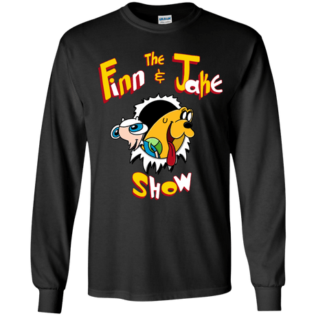 The Finn and Jake Show Youth Long Sleeve T-Shirt