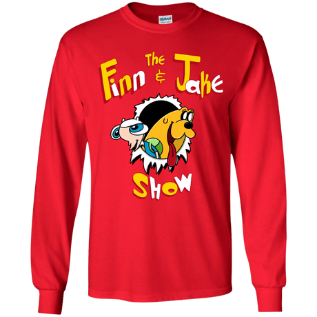 The Finn and Jake Show Youth Long Sleeve T-Shirt