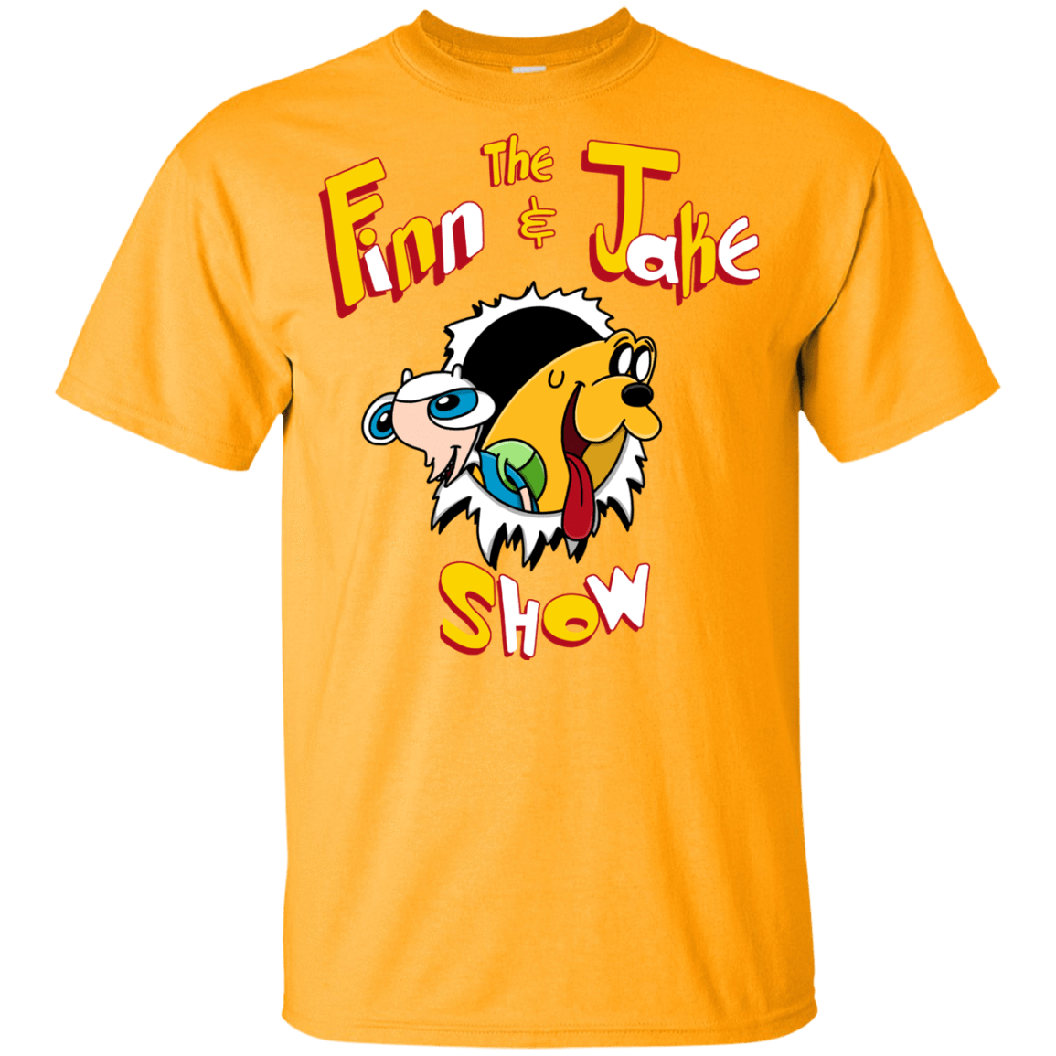 T-Shirts Gold / YXS The Finn and Jake Show Youth T-Shirt