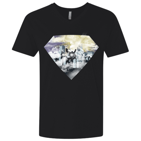 T-Shirts Black / X-Small The First Hero Men's Premium V-Neck