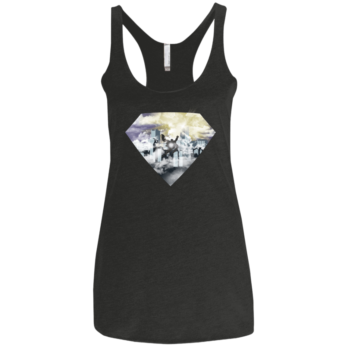 T-Shirts Vintage Black / X-Small The First Hero Women's Triblend Racerback Tank