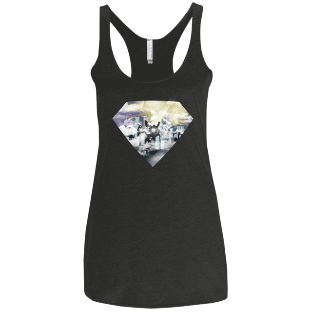 T-Shirts Vintage Black / X-Small The First Hero Women's Triblend Racerback Tank