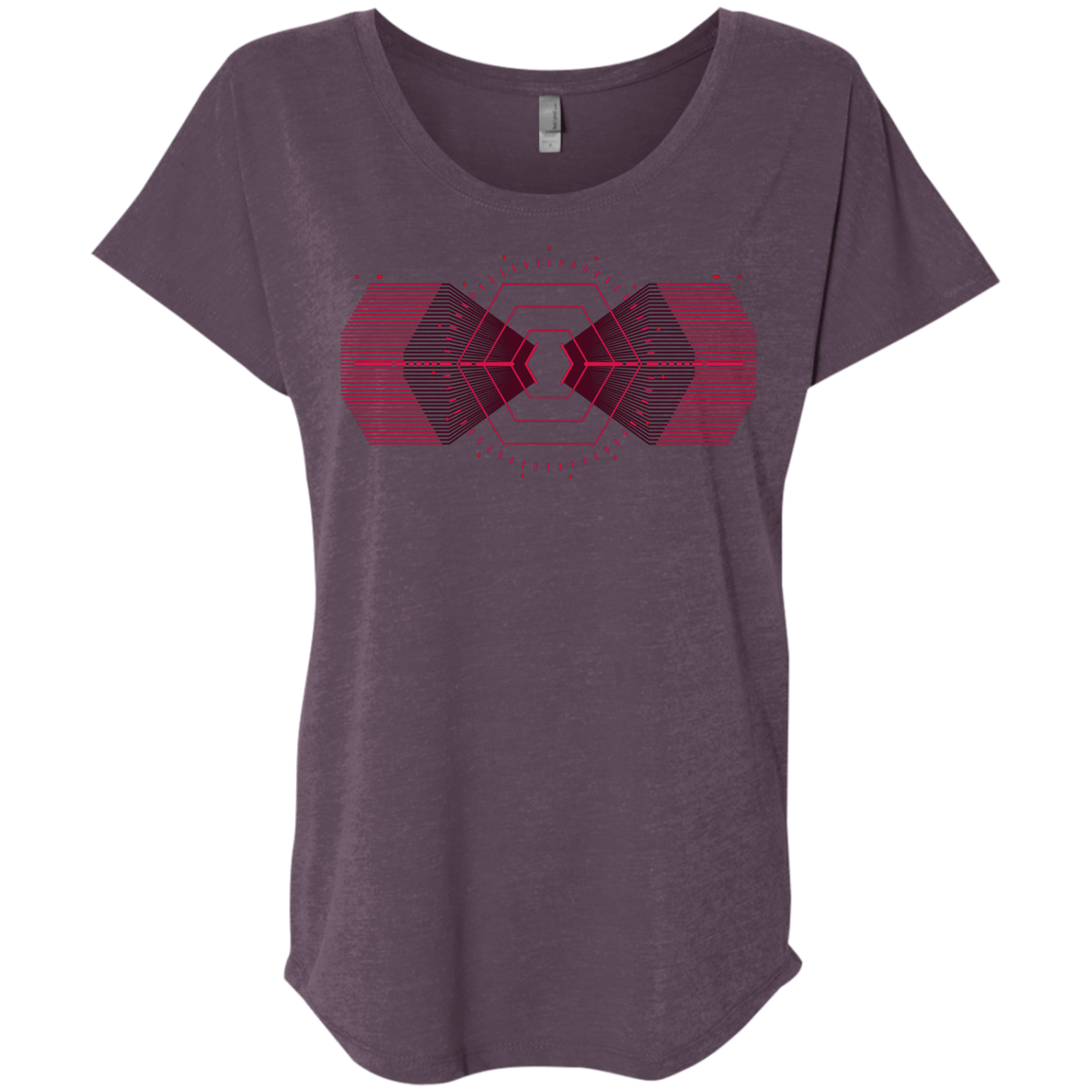 T-Shirts Vintage Purple / X-Small The First Order Triblend Dolman Sleeve