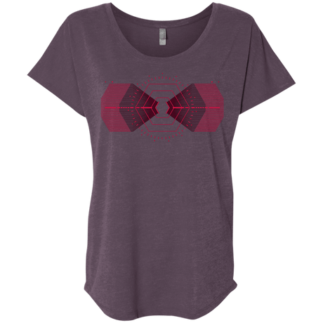 T-Shirts Vintage Purple / X-Small The First Order Triblend Dolman Sleeve