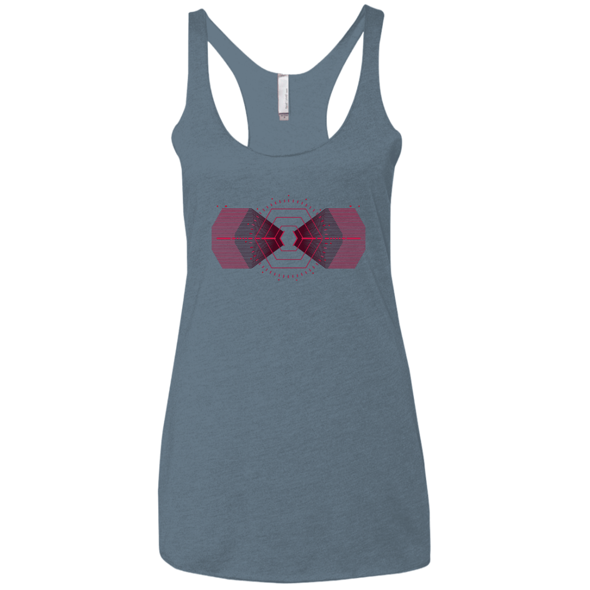 T-Shirts Indigo / X-Small The First Order Women's Triblend Racerback Tank