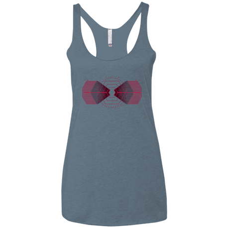 T-Shirts Indigo / X-Small The First Order Women's Triblend Racerback Tank