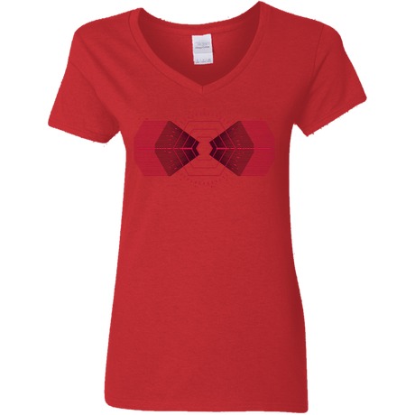 T-Shirts Red / S The First Order Women's V-Neck T-Shirt