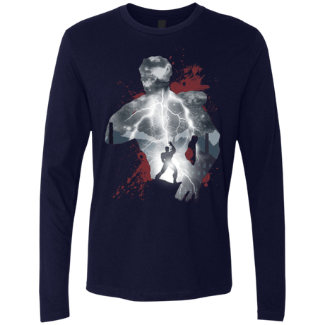 T-Shirts Midnight Navy / Small The Fist Men's Premium Long Sleeve