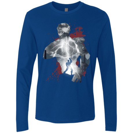 T-Shirts Royal / Small The Fist Men's Premium Long Sleeve