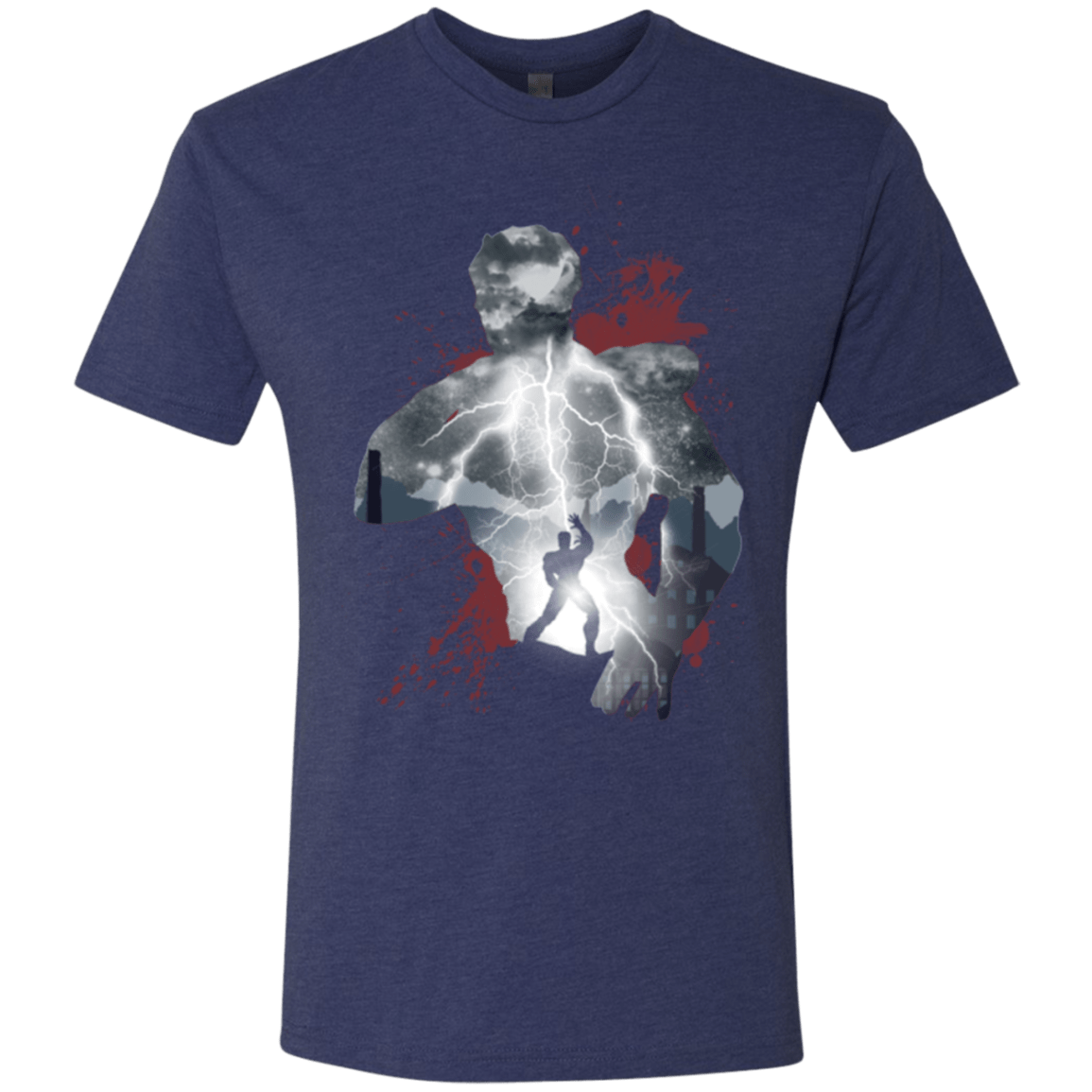 T-Shirts Vintage Navy / Small The Fist Men's Triblend T-Shirt