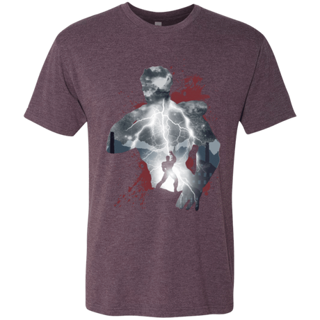 T-Shirts Vintage Purple / Small The Fist Men's Triblend T-Shirt