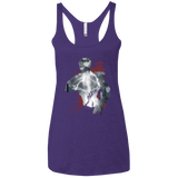 T-Shirts Purple / X-Small The Fist Women's Triblend Racerback Tank