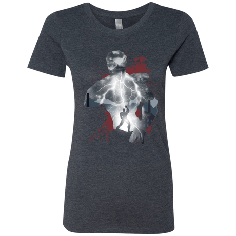 T-Shirts Vintage Navy / Small The Fist Women's Triblend T-Shirt