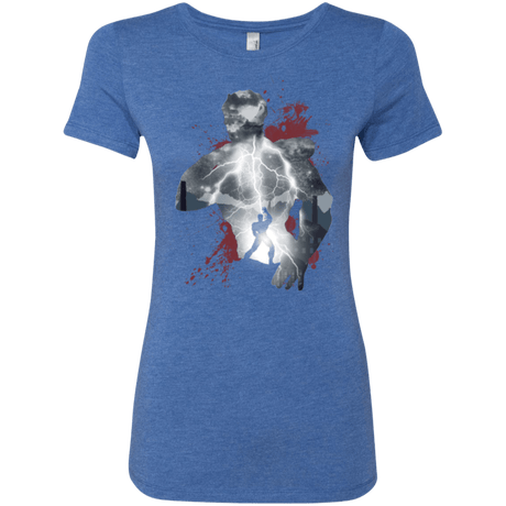 T-Shirts Vintage Royal / Small The Fist Women's Triblend T-Shirt