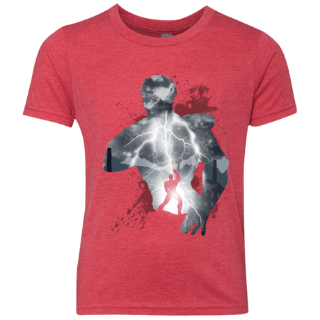 T-Shirts Vintage Red / YXS The Fist Youth Triblend T-Shirt