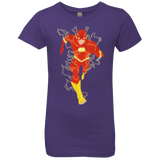T-Shirts Purple Rush / YXS The Flash Girls Premium T-Shirt