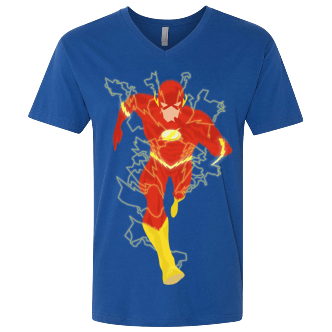 T-Shirts Royal / X-Small The Flash Men's Premium V-Neck
