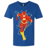 T-Shirts Royal / X-Small The Flash Men's Premium V-Neck
