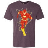 T-Shirts Vintage Purple / Small The Flash Men's Triblend T-Shirt