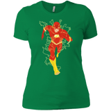T-Shirts Kelly Green / X-Small The Flash Women's Premium T-Shirt