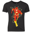 T-Shirts Vintage Black / YXS The Flash Youth Triblend T-Shirt