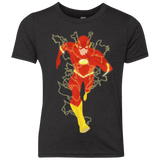 T-Shirts Vintage Black / YXS The Flash Youth Triblend T-Shirt
