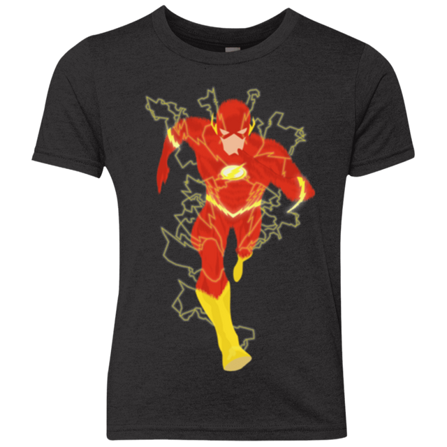 T-Shirts Vintage Black / YXS The Flash Youth Triblend T-Shirt