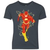 T-Shirts Vintage Navy / YXS The Flash Youth Triblend T-Shirt