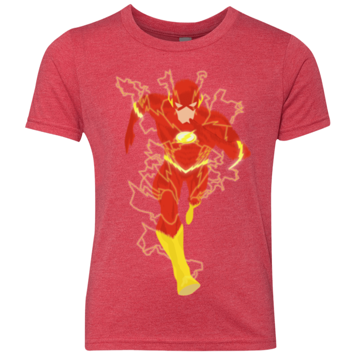 T-Shirts Vintage Red / YXS The Flash Youth Triblend T-Shirt