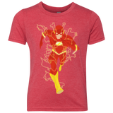 T-Shirts Vintage Red / YXS The Flash Youth Triblend T-Shirt