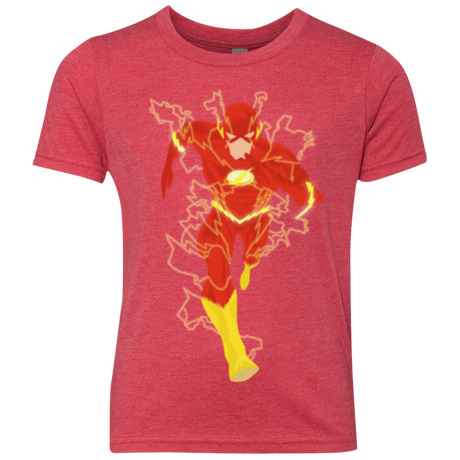 T-Shirts Vintage Red / YXS The Flash Youth Triblend T-Shirt