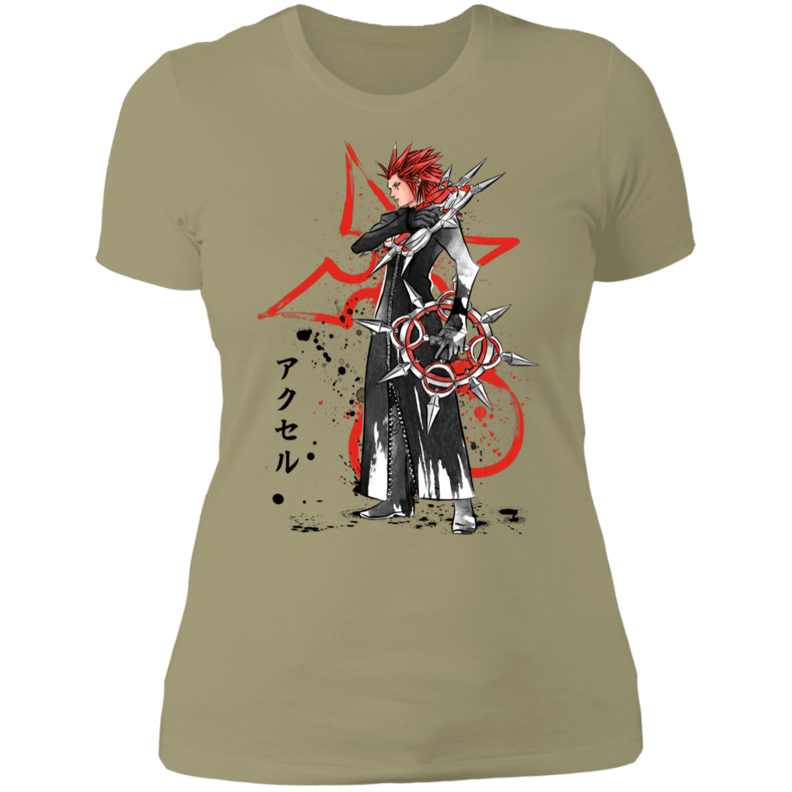 T-Shirts Light Olive / S The Flurry of Dancing Flames Women's Premium T-Shirt